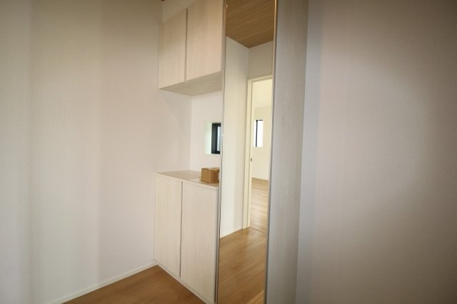 土佐山田町百石町　1号棟　新築戸建　（全2区画）【内覧可能】　の収納|玄関収納