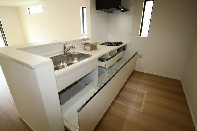 土佐山田町百石町　1号棟　新築戸建　（全2区画）【内覧可能】　のキッチン