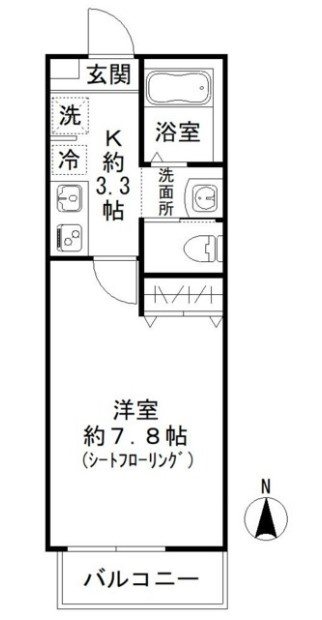 ラミアアルテ西大宮の間取り