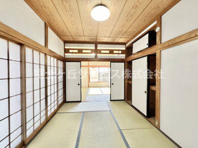 【和室】 | 富士市天間 中古戸建て | 1F和室は続き間になっています