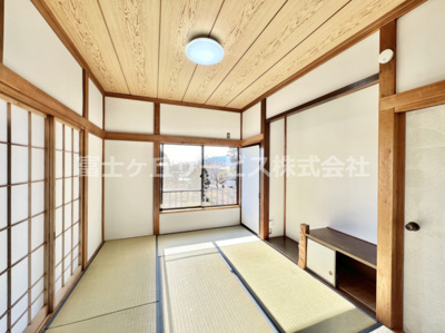 【和室】 | 富士市天間 中古戸建て | 襖で仕切ることもでき便利です