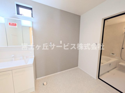 【脱衣所】 | 浜松市中央区曳馬4丁目 新築一戸建て 1号棟 | 脱衣場です