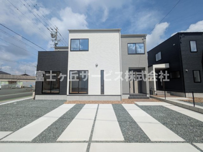 【外観】 | 浜松市中央区曳馬4丁目 新築一戸建て 1号棟 | 外観です