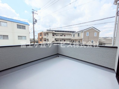 【バルコニー】 | 浜松市中央区曳馬4丁目 新築一戸建て 1号棟 | バルコニーです