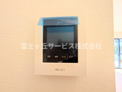 【セキュリティ】 | 浜松市中央区曳馬4丁目 新築一戸建て 1号棟 | TV付インターホンです