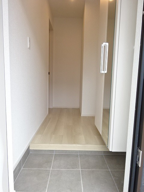 シルキーハイツⅦの玄関