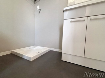 【設備】 | ルミエールY | 洗濯機置き場です