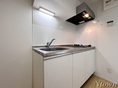 【キッチン】 | ルミエールY | きれいなキッチンです