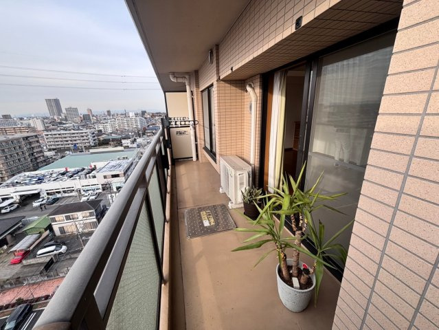 エフローレ新越谷ロイヤルガーデンのバルコニー