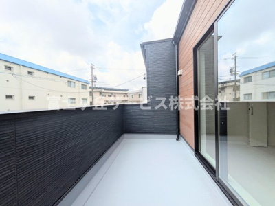 【バルコニー】 | 浜松市中央区曳馬4丁目 新築一戸建て 2号棟 | バルコニーです
