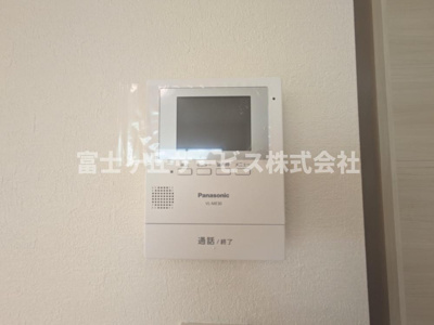 【セキュリティ】 | 浜松市中央区曳馬4丁目 新築一戸建て 4号棟 | TV付インターホンです