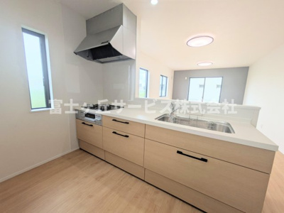 【キッチン】 | 浜松市中央区曳馬4丁目 新築一戸建て 4号棟 | キッチンです