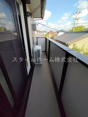 【バルコニー】 | ウェストテラス大西 | 別部屋写真です。