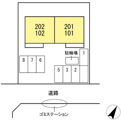 【区画図】 | ウェストテラス大西
