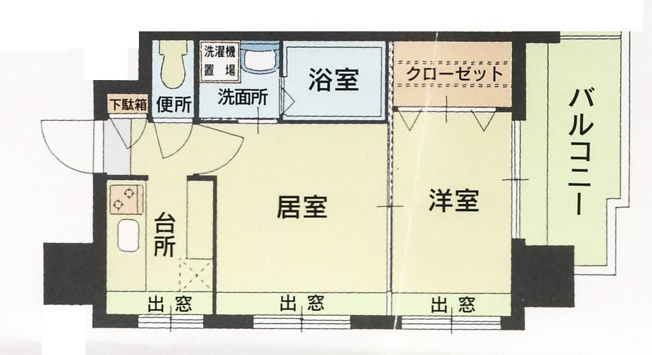 【間取り】 | HPに初期費用掲載！「プライスホーム」で検索！エステートモア・平尾公園通り