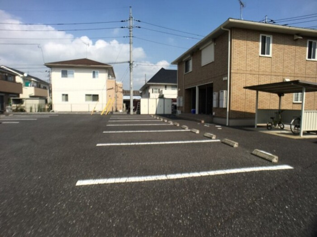【駐車場】 | エスポワール海都 Ａ | 駐車場