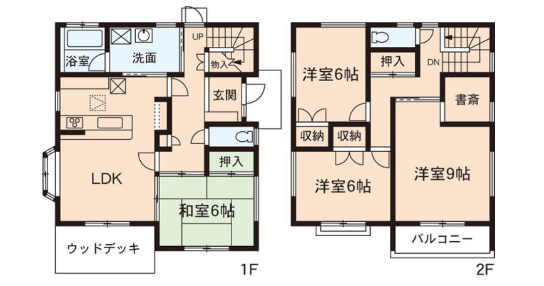 【中古戸建】伊勢崎市美茂呂町の間取り|■間取り