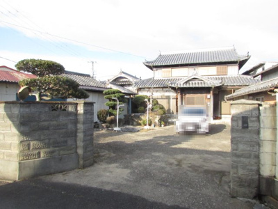 【駐車場】 | 南あわじ市神代富田・一戸建 | 現地写真です。（令和6年12月撮影）