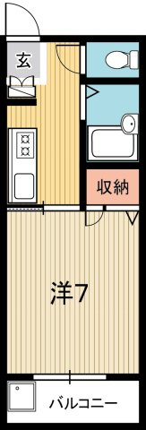 クレメント南宝永の間取り