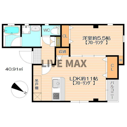 レイアウトしやすい間取りです★