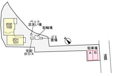 【駐車場】 | エスポワール鎌倉Ⅲ | 駐車場