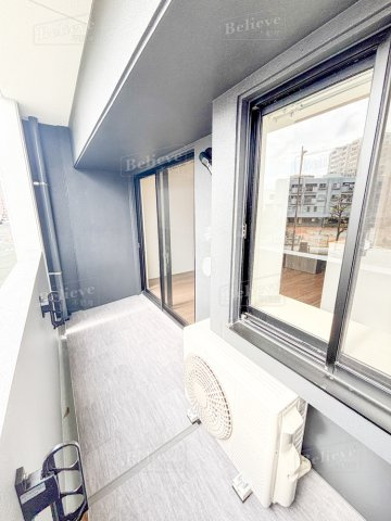 S-RESIDENCE六ツ門abreastIのバルコニー|日当たりの良いバルコニー♪