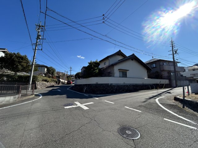 土地　長良の前面道路含む現地写真