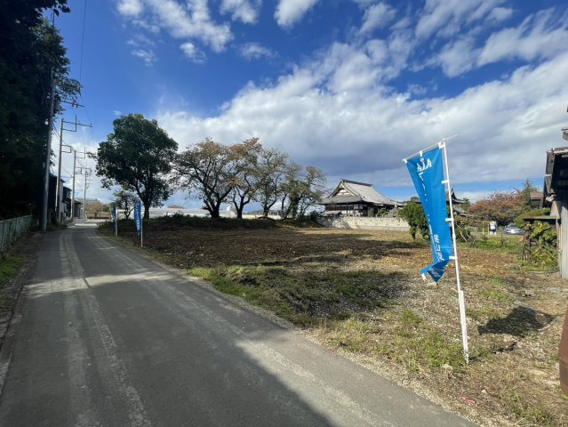 土地 富士見市上南畑の前面道路含む現地写真|どなたでも建築できます