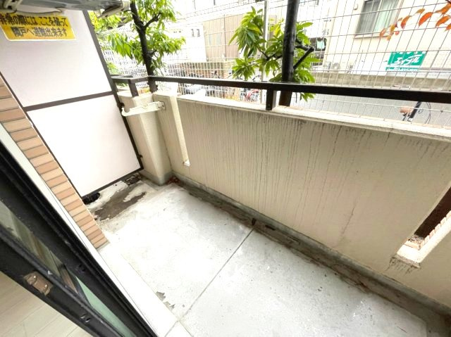 ジョイフル香里園のバルコニー
