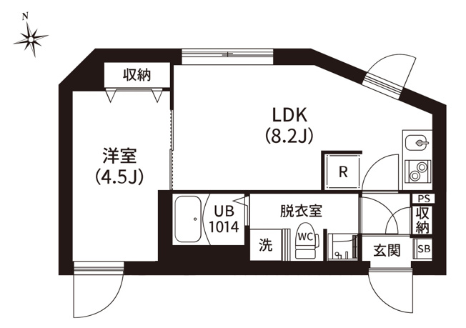【間取り】 | レピュア南大井レジデンス