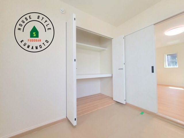熊本市北区梶尾町第10-5棟（1号棟）の収納|収納には困りません。