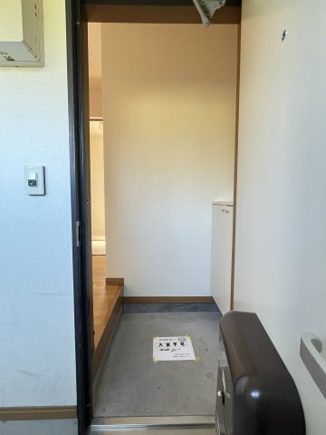 パープルの玄関
