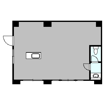 秦野市富士見町　貸店舗・貸事務所の間取り