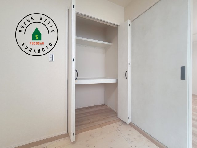 熊本市北区梶尾町第10-5棟（4号棟）の収納|収納には困りません。