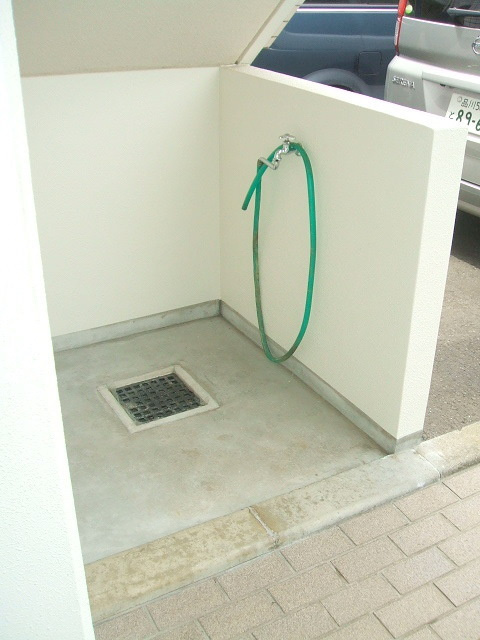 深沢一ツ木マンションのその他共用部分|ペット用の足洗い場
