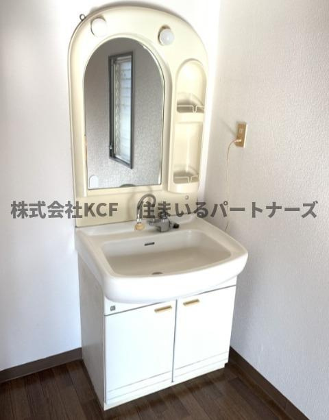 第2HIROハイツの独立洗面台|独立洗面台で身支度をすべて済ませてしまいましょう