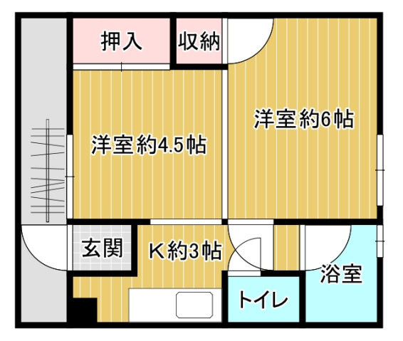 石原ビルの間取り
