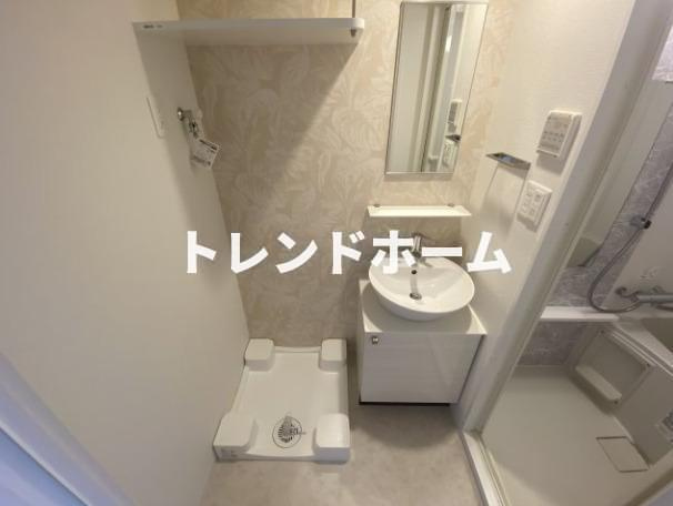 エスリードレジデンス弁天町グランデの独立洗面台|選べる家電プランあり！！