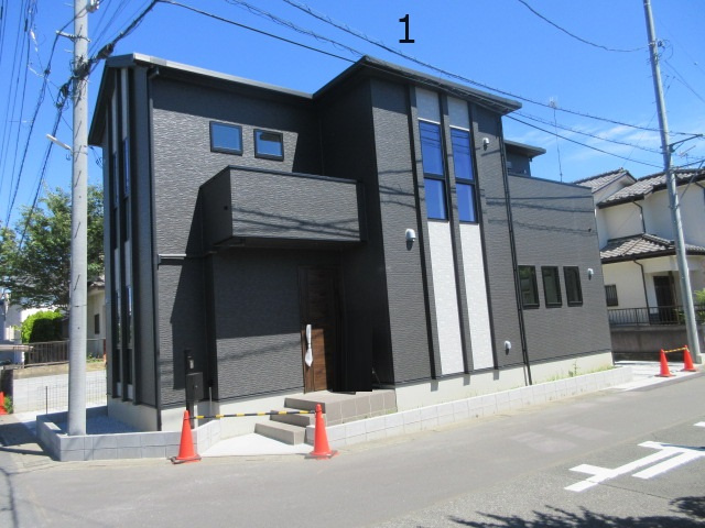 【仲介手数料無料】新築後未入居戸建　東松山市小松原町21-10（全2棟）の外観