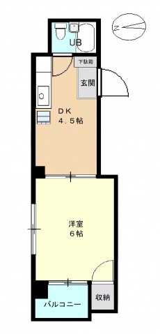 岡本ビルの間取り
