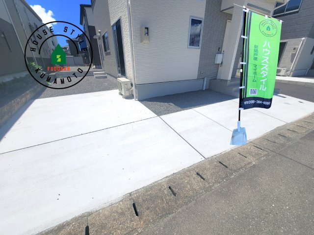 熊本市南区富合町杉島第6-4棟（1号棟）の駐車場|駐車場になります。