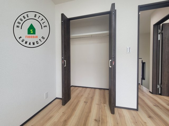 熊本市南区富合町杉島第6-4棟（1号棟）の収納|収納には困りません。