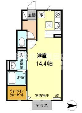ハイドランジアの間取り