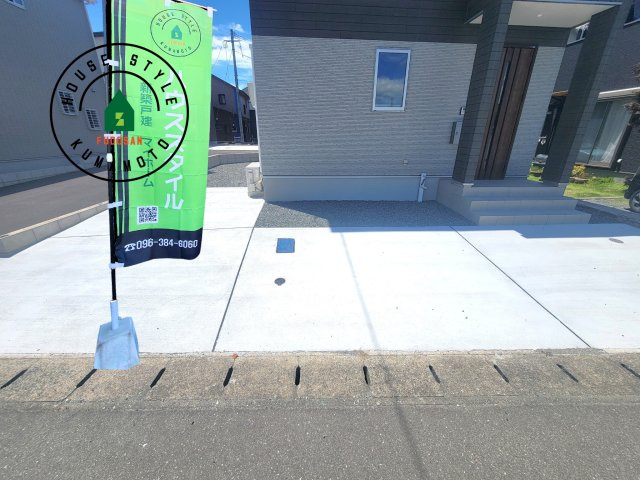 熊本市南区富合町杉島第6-4棟（3号棟）の駐車場|駐車場になります。