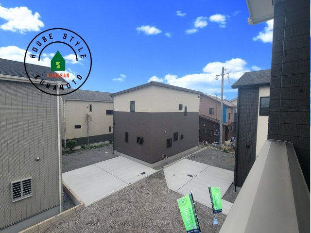 熊本市南区富合町杉島第6-4棟（3号棟）の展望|窓から緑が見える物件も魅力的です。