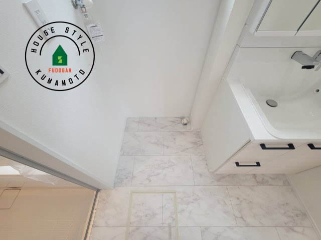 熊本市南区富合町杉島第6-4棟（3号棟）のランドリースペース|ランドリースペースとなります。広々して有効的にご使用できます。 