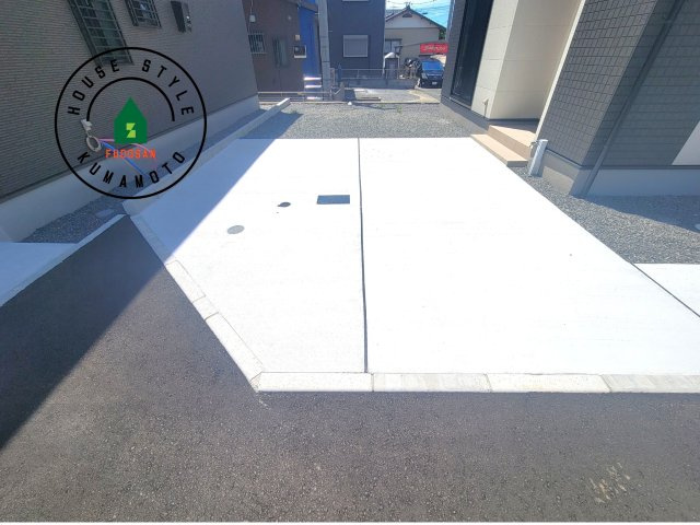 熊本市南区富合町杉島第6-4棟（4号棟）の駐車場|駐車場になります。