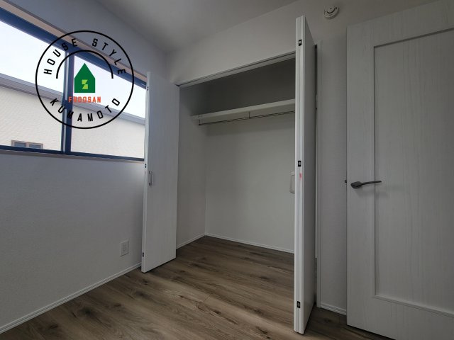 熊本市南区富合町杉島第6-4棟（4号棟）の内観：施工例|収納には困りません。