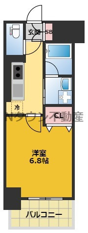 【間取り】 | サクシード大曽根 | 間取りです。