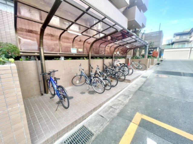 ユニーブル日進の駐輪場|自転車置場